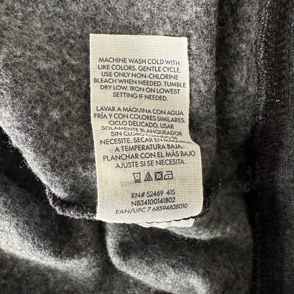 NWOT Black and White Galaxy Print Sweatshirt - Picture 7 of 7